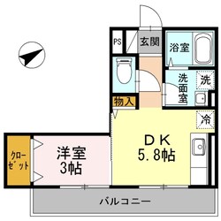 ピンパーネルの物件間取画像